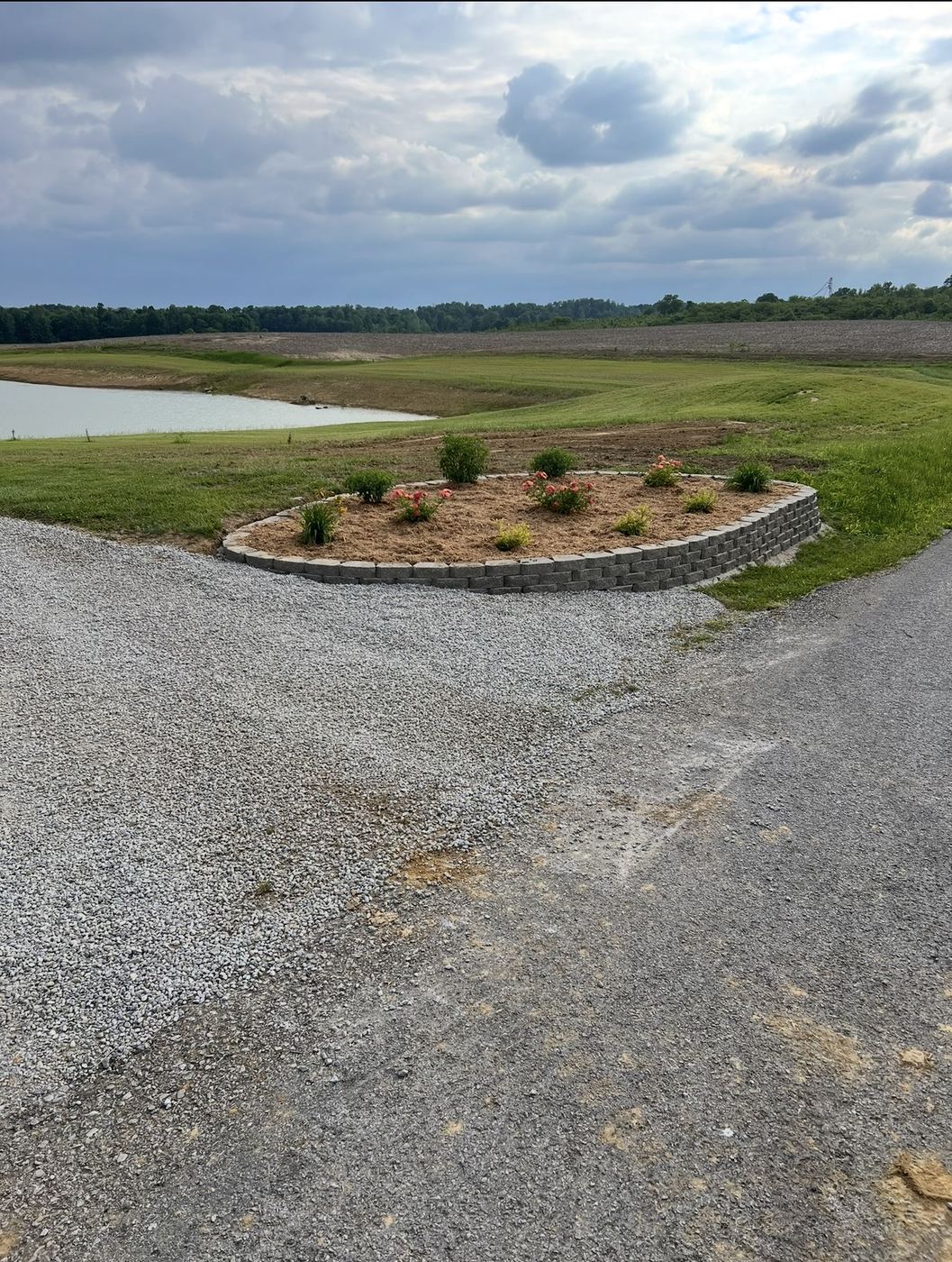 Pond construction